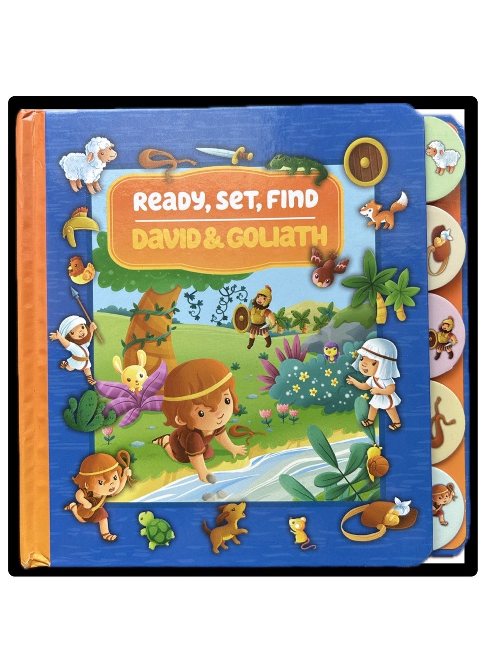 BUNDLE & SAVE 🔎Ready, Set, Find David & Goliath Kids Search-and-Find Board Book